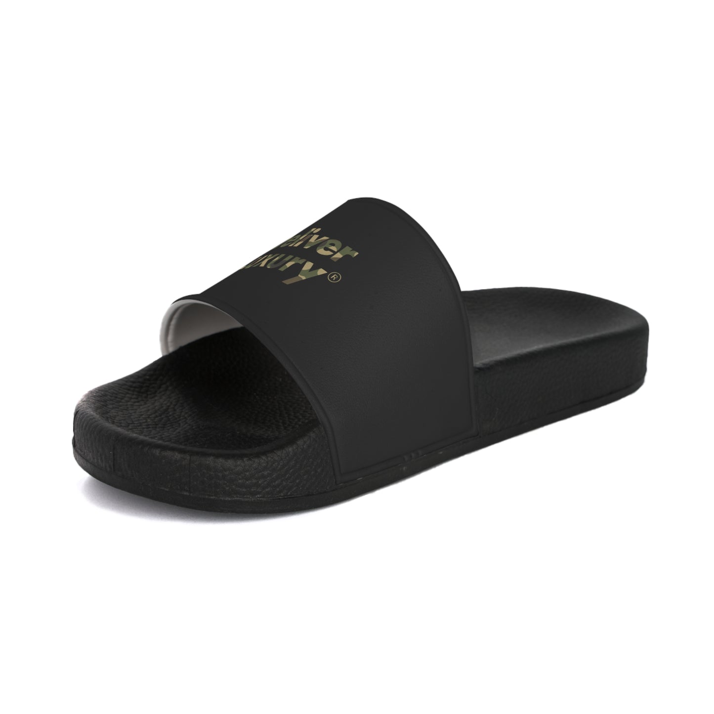 Camo iDeliver Theme, Casual Footwear, Summer Vibes, Perfect for Beach Days, Comfortable Indoor/Outdoor Slippers, Gift for Him