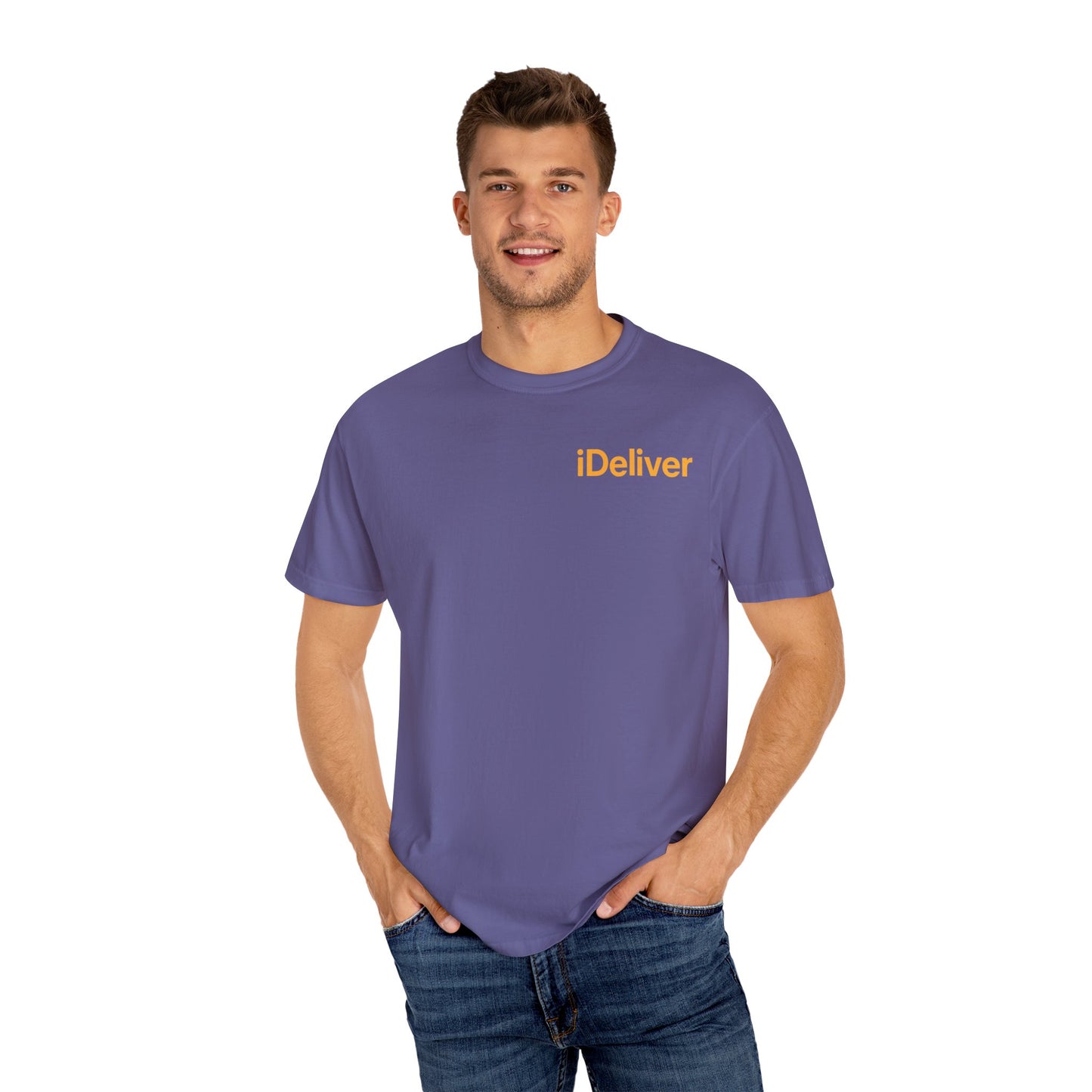 iDeliver Casual Statement T-Shirt - Fun Gift for Delivery Enthusiasts, Everyday Wear, Unique Fashion, Gift for Him/Her, Personal Expression