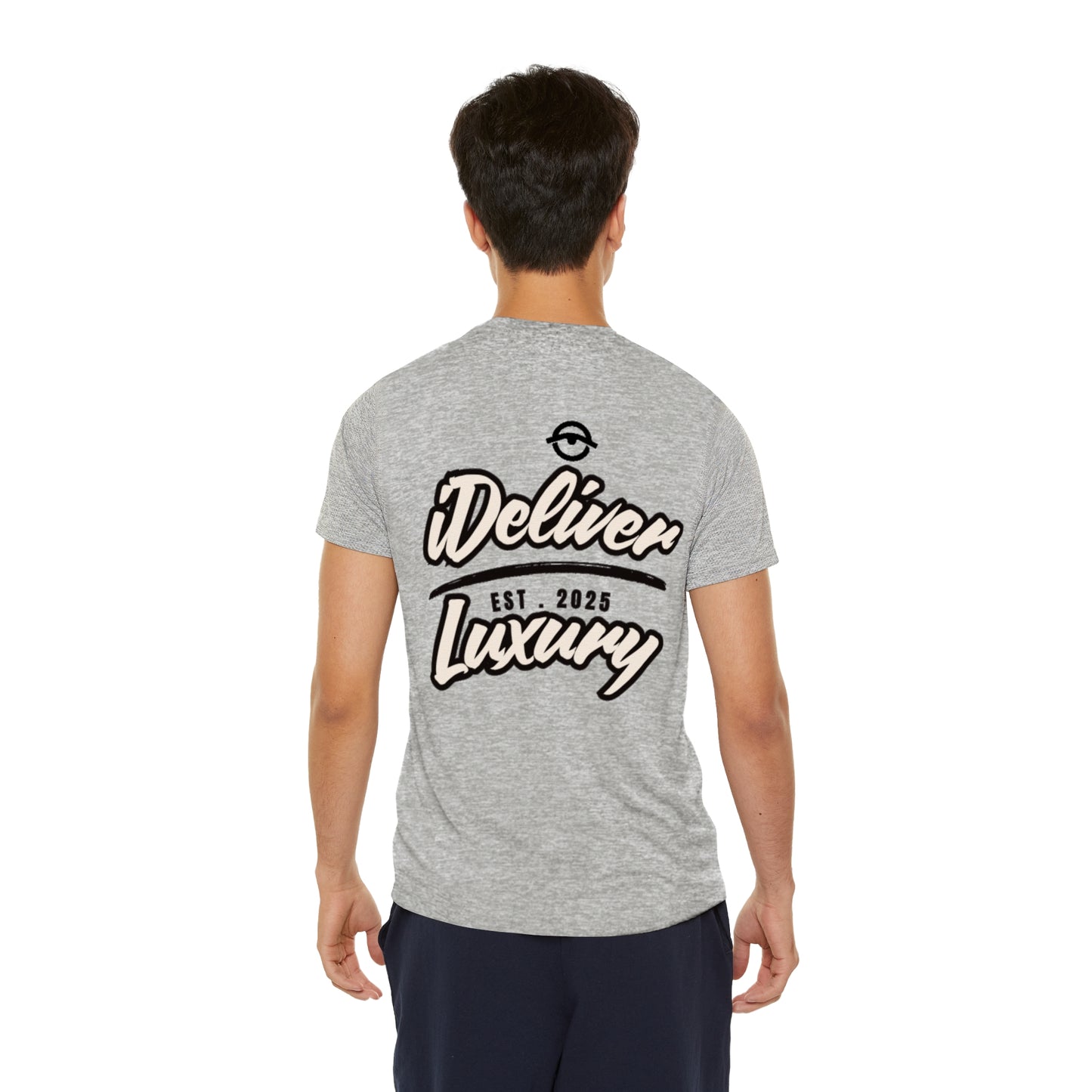 Original iDeliver Men's Sports Performance Tee - Athletic Wear, Workout Gear, Gift for Fitness Enthusiasts, Casual Sports T-Shirt, Gym Apparel