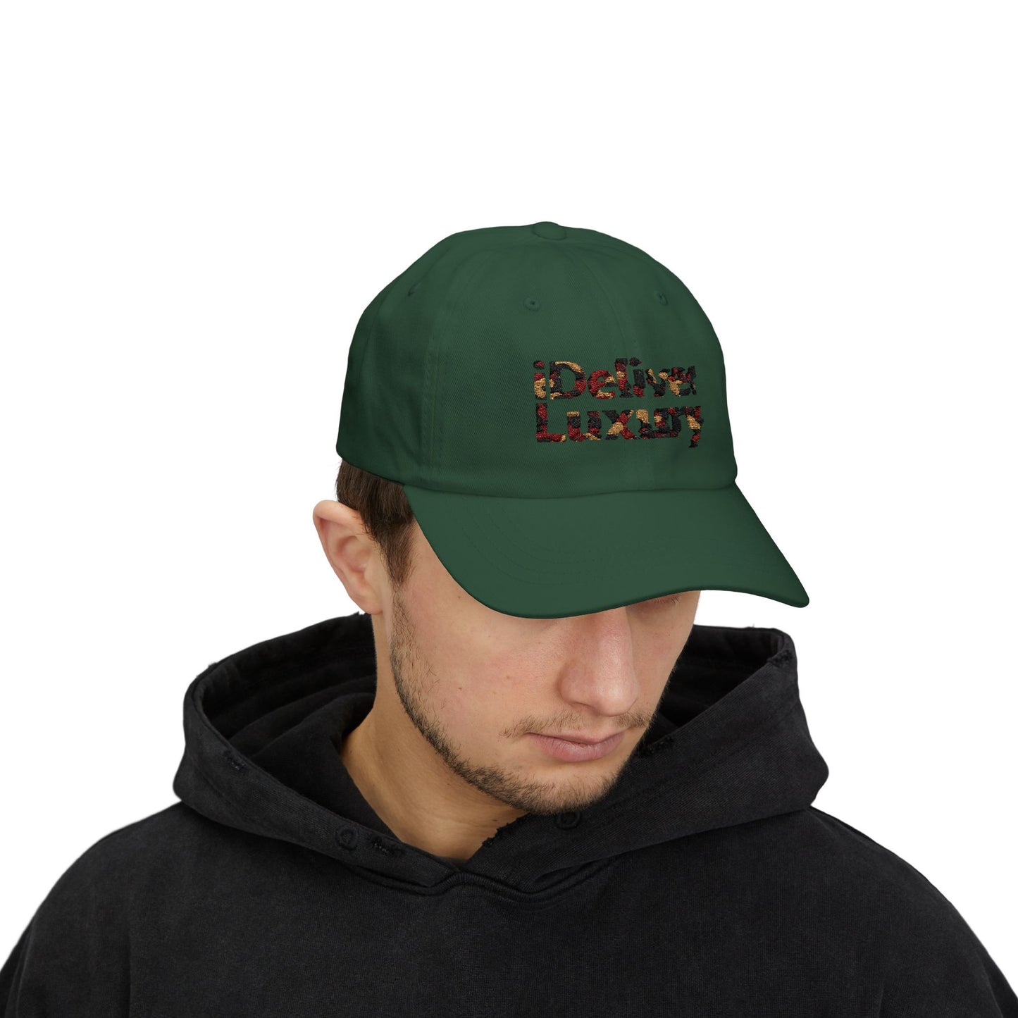 Original Hand Stitched iDeliver™ Camouflage Cap, Perfect Gift for Fathers Day, Casual Accessories, Unique Dad Hat, Everyday Wear Cap, Trendy Headwear