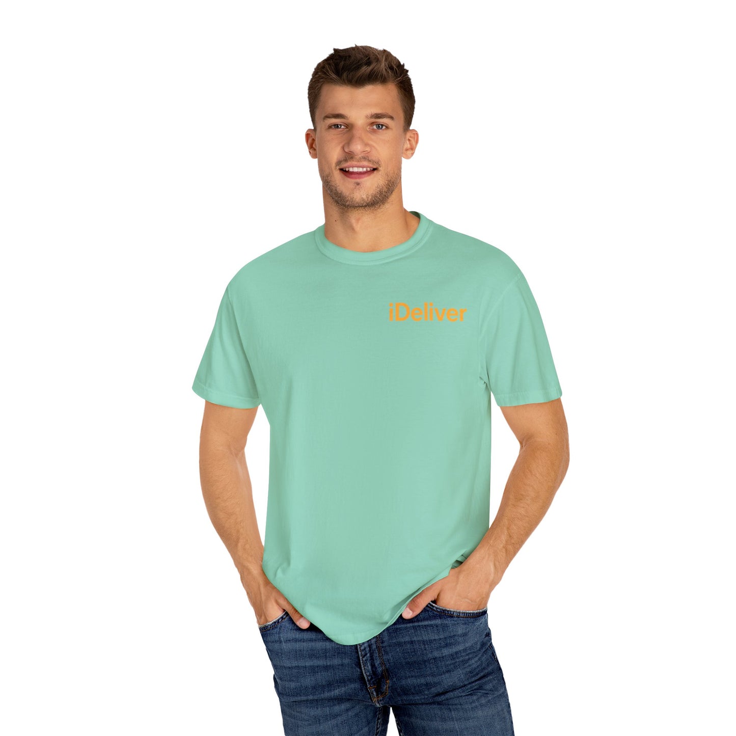 iDeliver Casual Statement T-Shirt - Fun Gift for Delivery Enthusiasts, Everyday Wear, Unique Fashion, Gift for Him/Her, Personal Expression