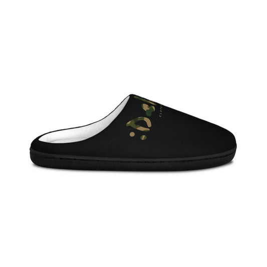 iDeliver™ Cozy camouflage Men's Indoor Slippers with Stylish Print, Homewear Slippers, Comfortable Footwear, Perfect Gift for Him, Relaxation Shoes.