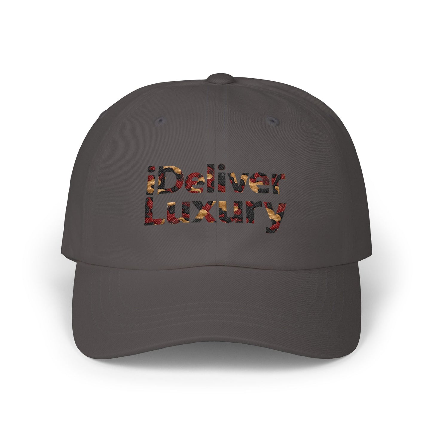 Original Hand Stitched iDeliver™ Camouflage Cap, Perfect Gift for Fathers Day, Casual Accessories, Unique Dad Hat, Everyday Wear Cap, Trendy Headwear
