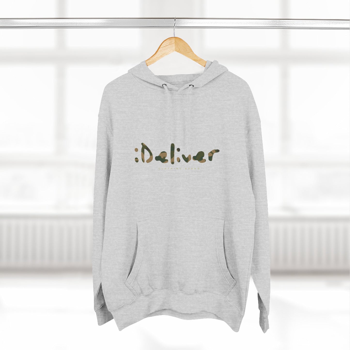 Stylish iDeliver ™ Fleece Hoodie | Casual Wear, Gift for Him/Her, Cozy Layering, Statement Piece, Perfect for Any Occasion