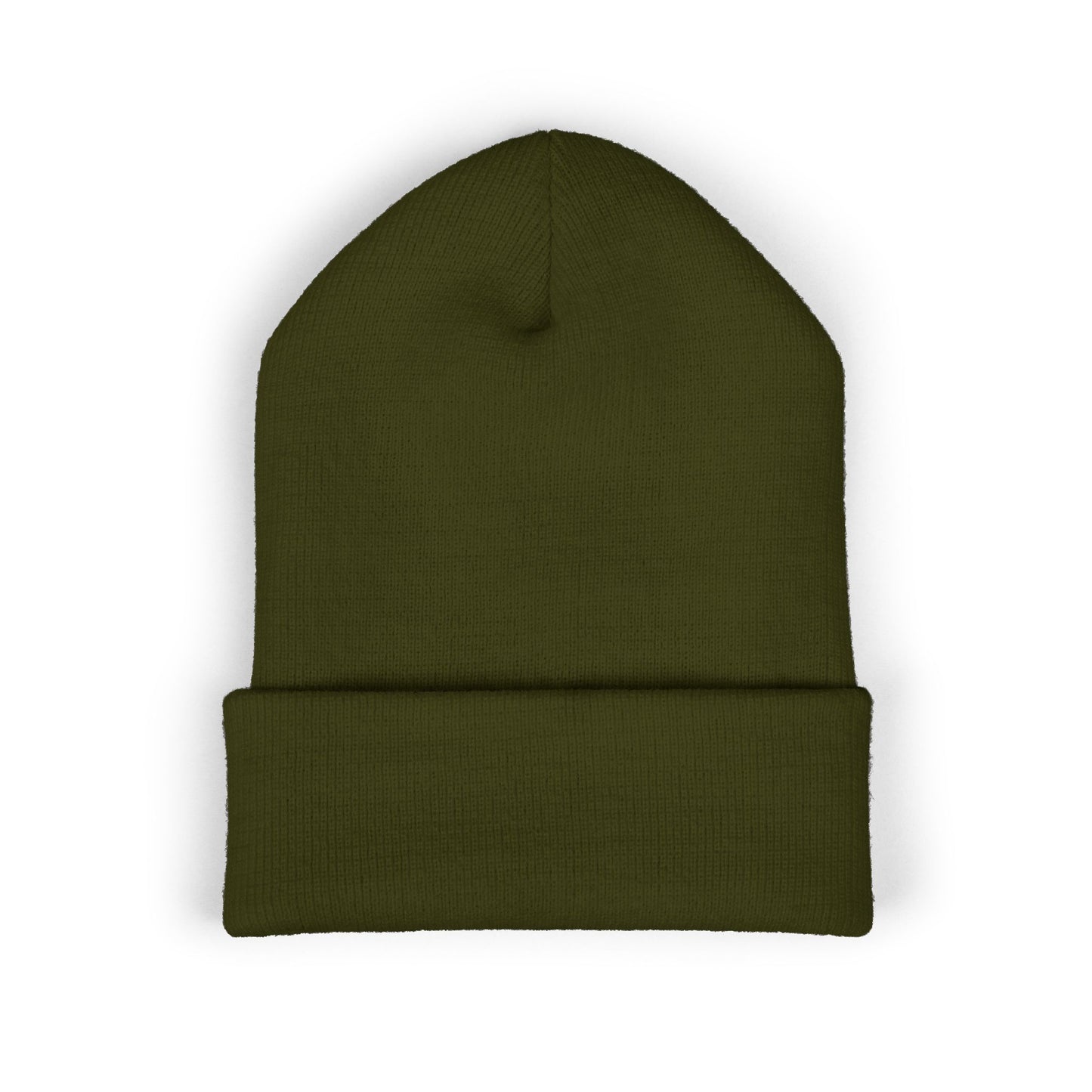 Embroidered iDeliver Custom Classic Cuffed Beanie - Cozy Winter Hat, Gift for Him/Her, Fashion Accessory, Casual Style, Customizable Cap