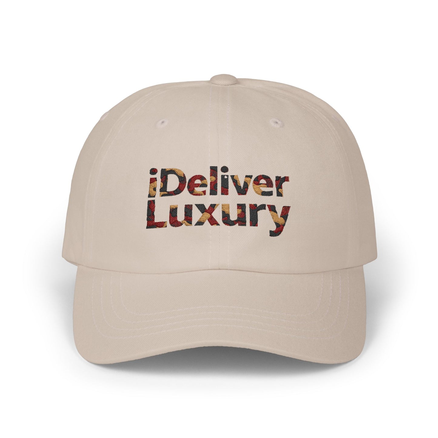 Original Hand Stitched iDeliver™ Camouflage Cap, Perfect Gift for Fathers Day, Casual Accessories, Unique Dad Hat, Everyday Wear Cap, Trendy Headwear