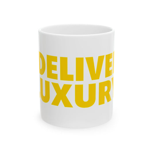 iDeliver's Luxury Quote Ceramic Mug - Perfect Gift for Coffee Lovers, Home Office, Inspirational Quotes, Unique Kitchen Decor, Housewarming