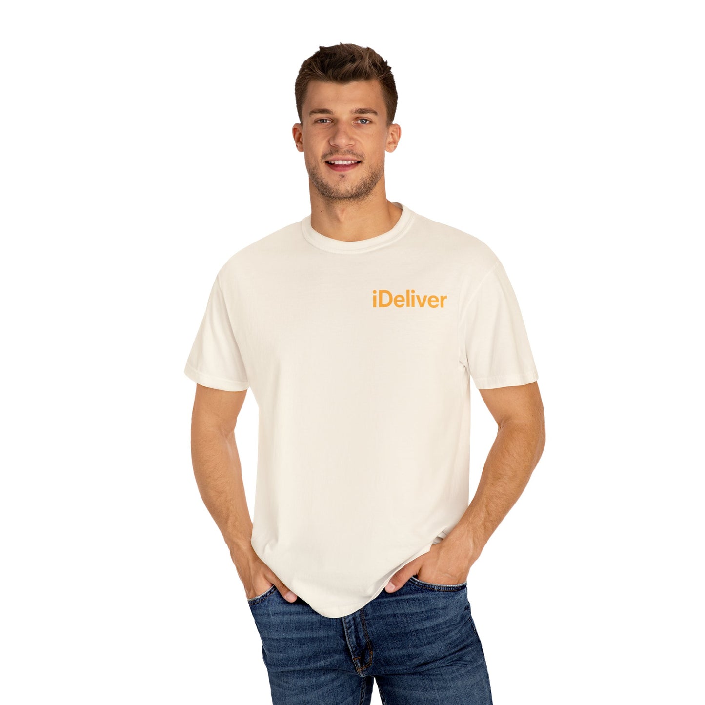iDeliver Casual Statement T-Shirt - Fun Gift for Delivery Enthusiasts, Everyday Wear, Unique Fashion, Gift for Him/Her, Personal Expression