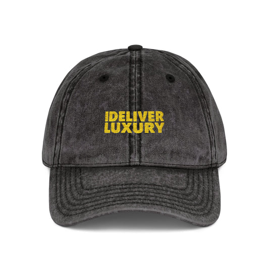 iDeliver's Original Vintage Cap (Embroidery)
