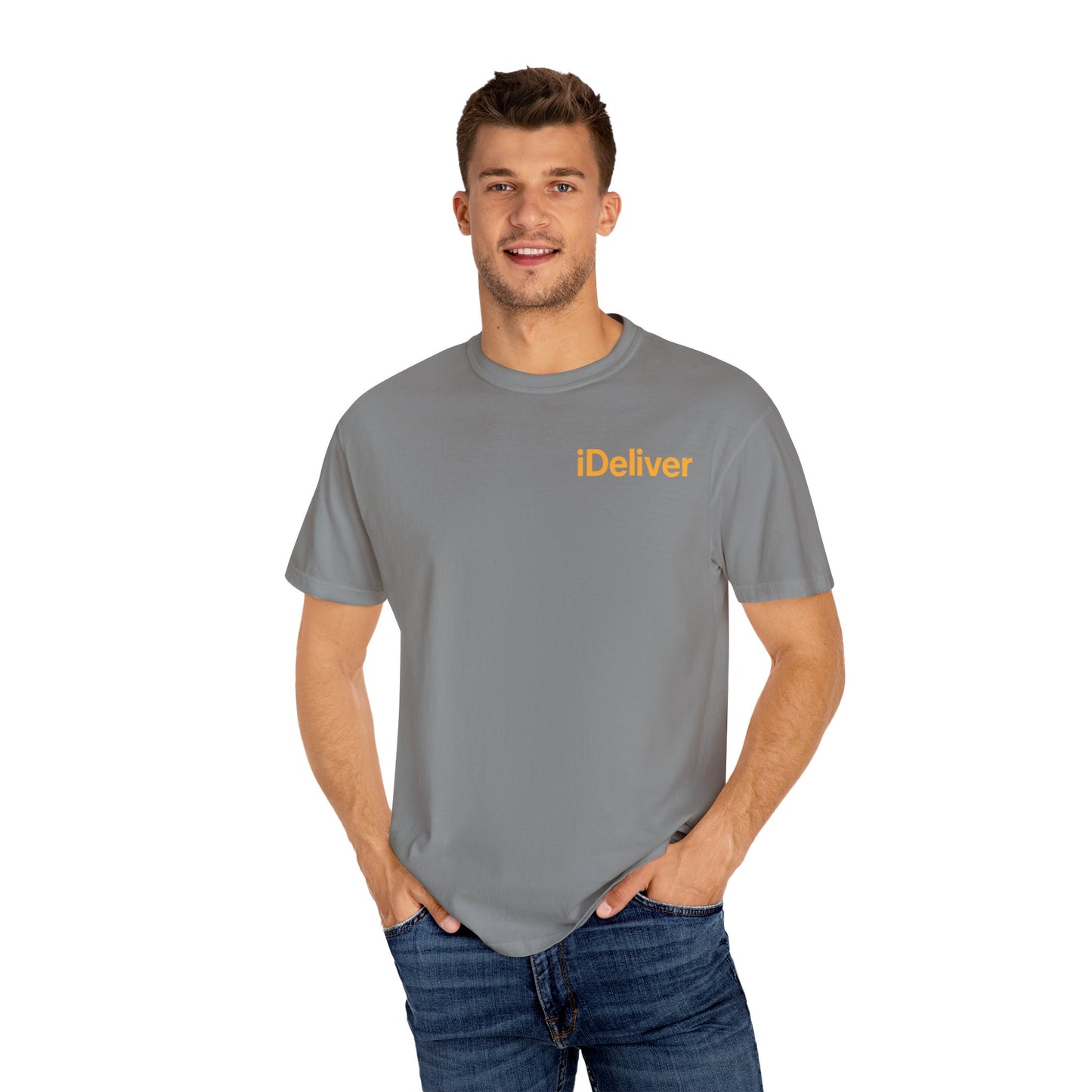 iDeliver Casual Statement T-Shirt - Fun Gift for Delivery Enthusiasts, Everyday Wear, Unique Fashion, Gift for Him/Her, Personal Expression