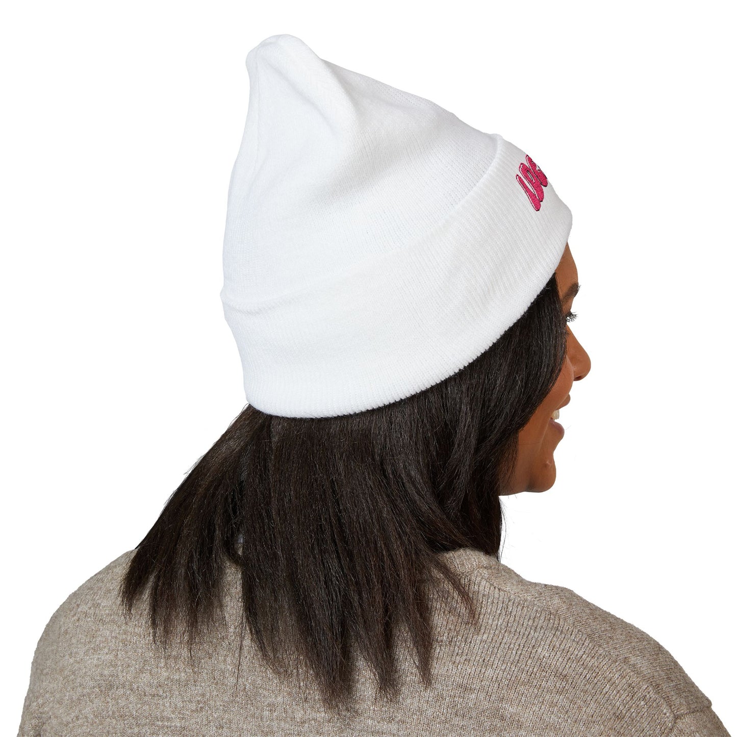 Embroidered iDeliver Custom Classic Cuffed Beanie - Cozy Winter Hat, Gift for Him/Her, Fashion Accessory, Casual Style, Customizable Cap