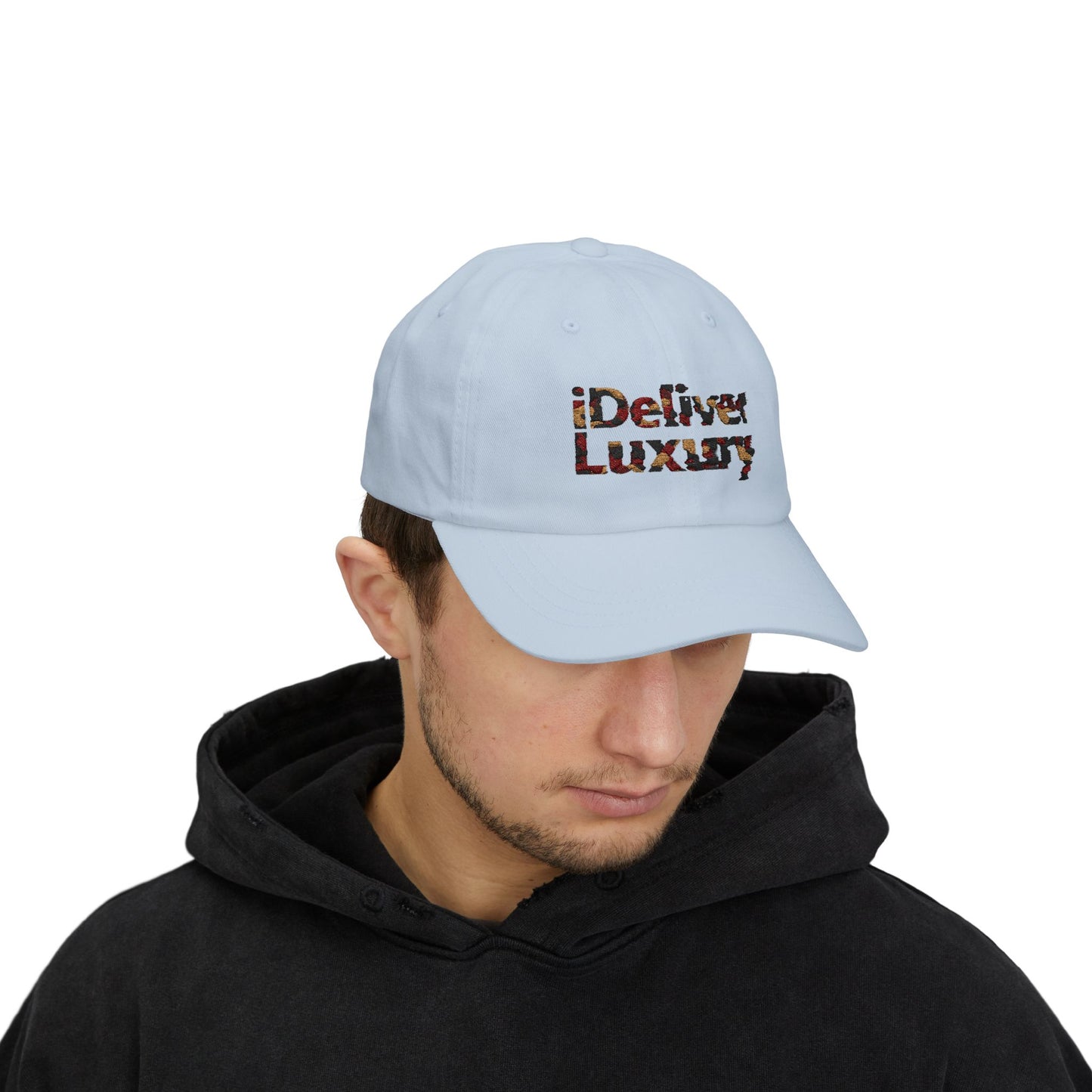 Original Hand Stitched iDeliver™ Camouflage Cap, Perfect Gift for Fathers Day, Casual Accessories, Unique Dad Hat, Everyday Wear Cap, Trendy Headwear