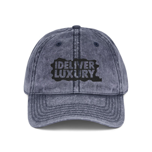 iDeliver's Original Vintage Cap (Embroidery)
