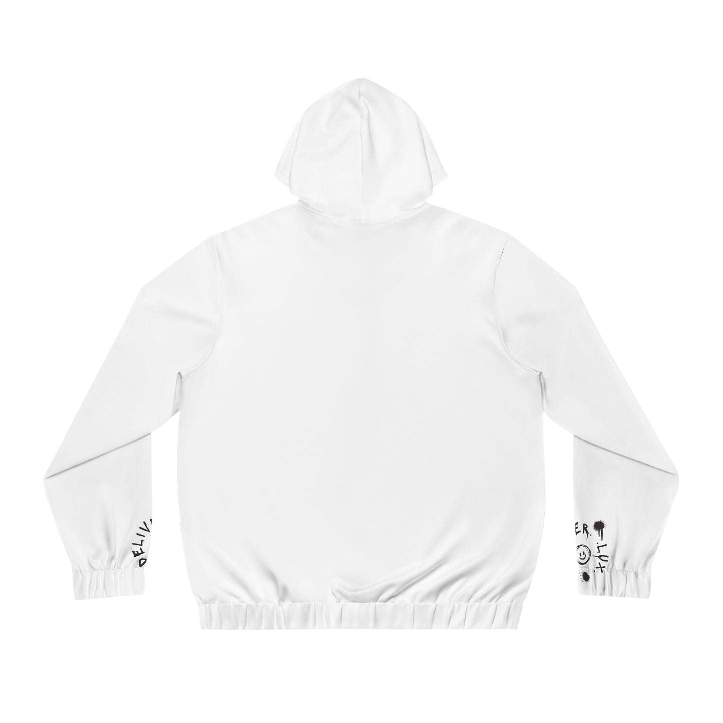 Trademarked iDeliver® Men's Full-Zip Hoodie - Modern AOP, Stylish Zip-Up Jacket, Cozy Activewear, Perfect for Gift Giving, Casual Style