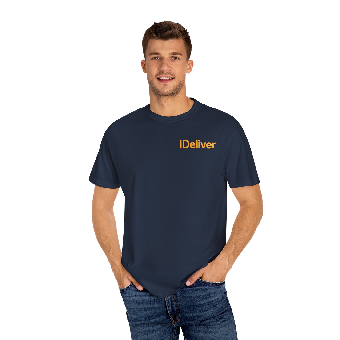 iDeliver Casual Statement T-Shirt - Fun Gift for Delivery Enthusiasts, Everyday Wear, Unique Fashion, Gift for Him/Her, Personal Expression