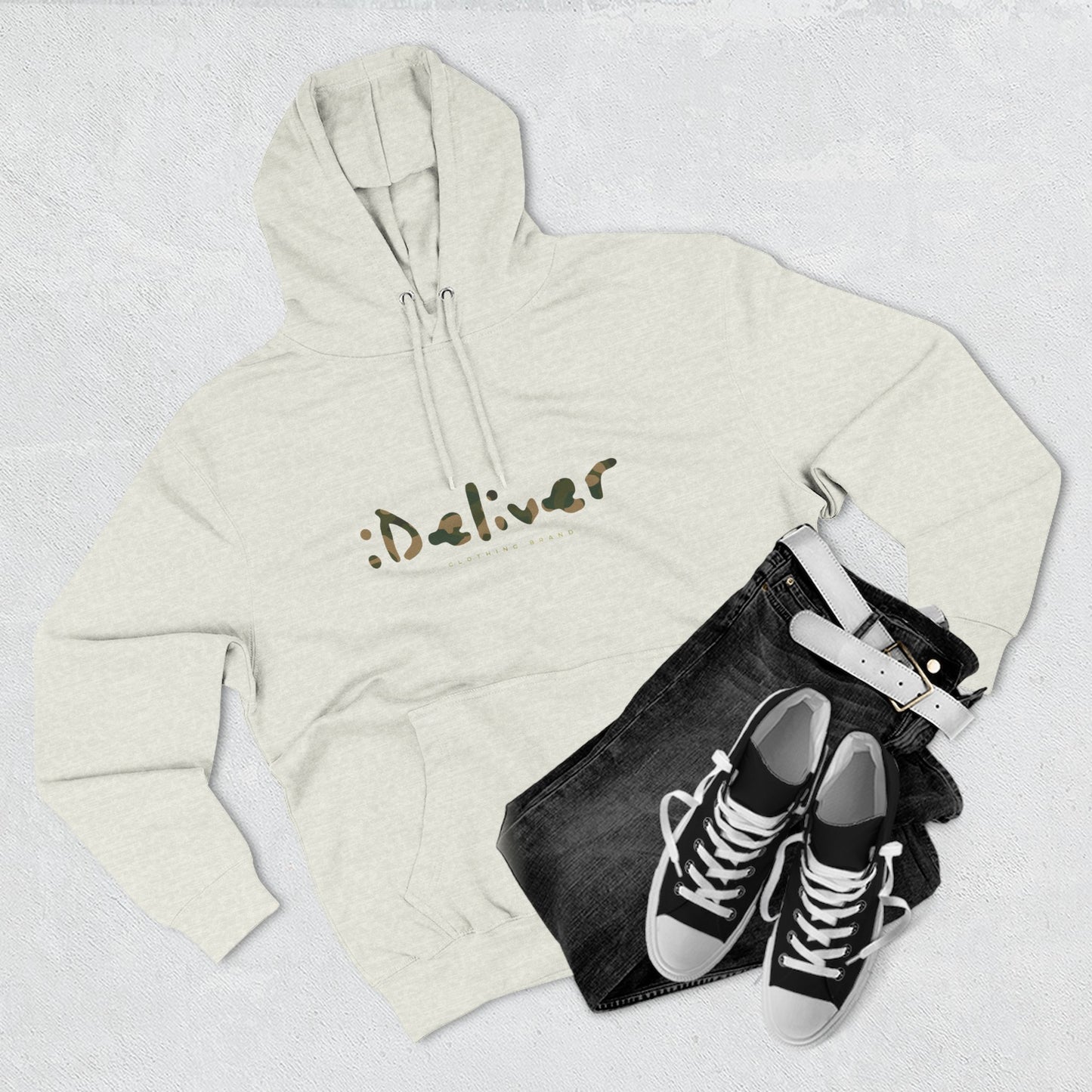 Stylish iDeliver ™ Fleece Hoodie | Casual Wear, Gift for Him/Her, Cozy Layering, Statement Piece, Perfect for Any Occasion