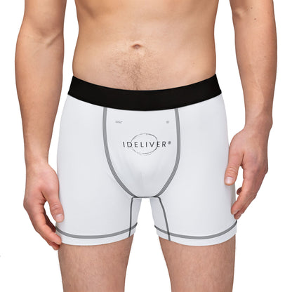 iDeliver® Stylish Men's Boxers, Comfortable Everyday Underwear, Perfect Gift for Birthdays, Anniversaries, and Relaxing Days