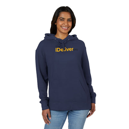 iDeliver's Luxury Unisex Hoodie, Trendy Streetwear, Casual Fashion, Unique Gift for Him/Her, Stylish Wardrobe Essential