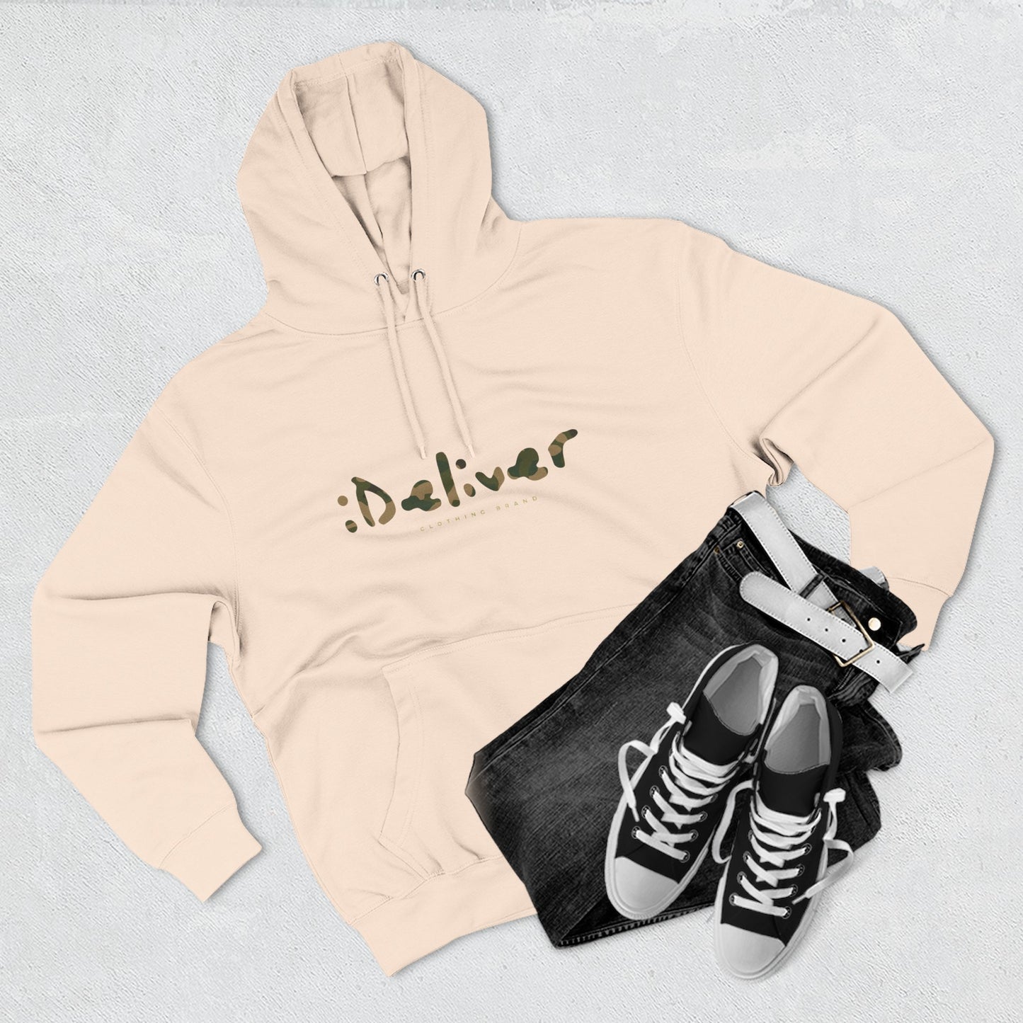 Stylish iDeliver ™ Fleece Hoodie | Casual Wear, Gift for Him/Her, Cozy Layering, Statement Piece, Perfect for Any Occasion