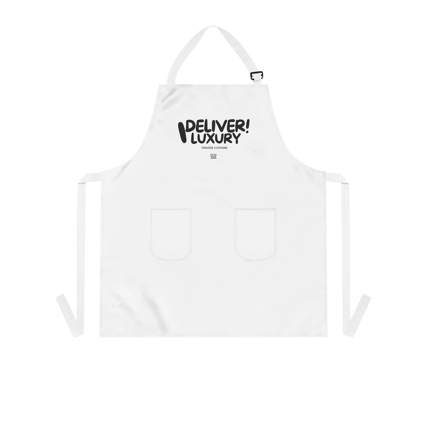 The iDeliver®Luxury Chef Apron, Stylish Cooking Apron for Home Chefs, Gift for Foodies, Kitchen Fashion, Perfect for Culinary Events