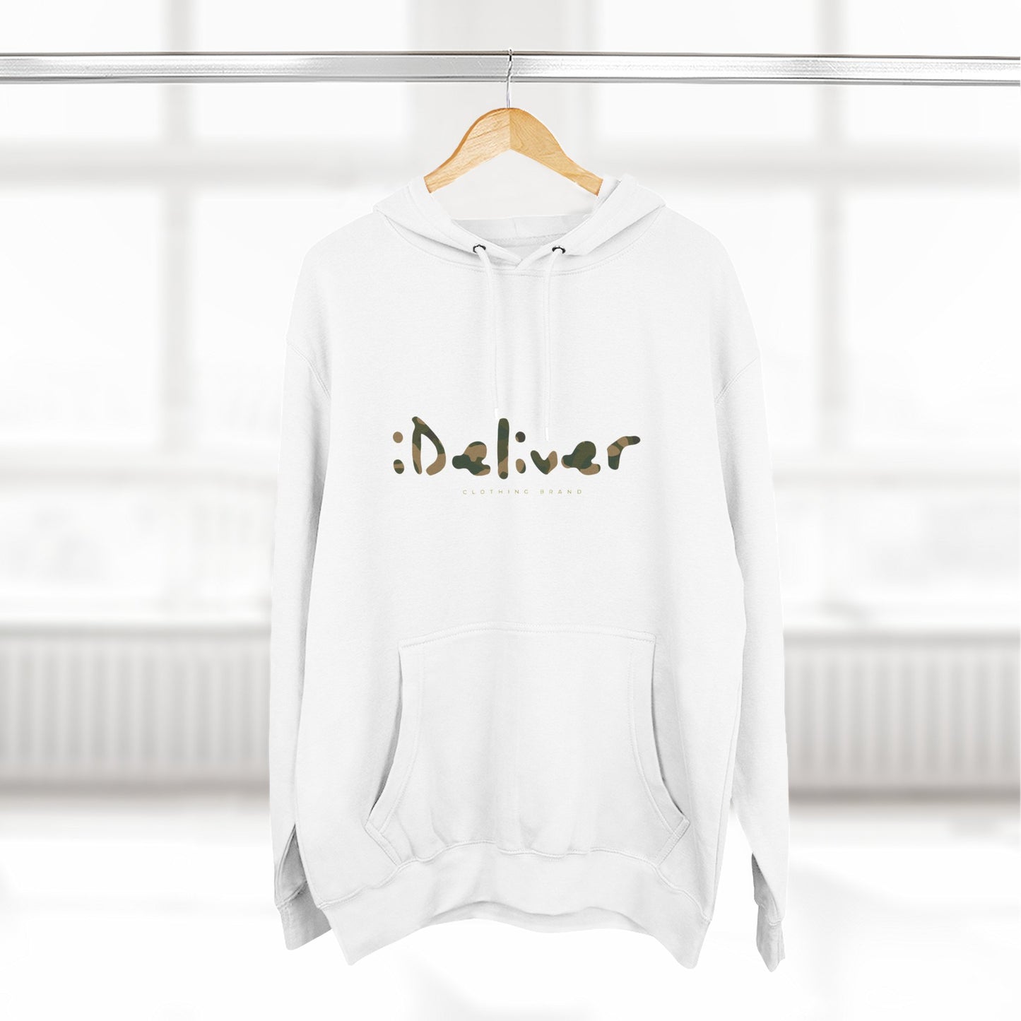 Stylish iDeliver ™ Fleece Hoodie | Casual Wear, Gift for Him/Her, Cozy Layering, Statement Piece, Perfect for Any Occasion
