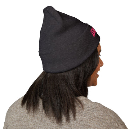Copy of Embroidered iDeliver Custom Classic Cuffed Beanie - Cozy Winter Hat, Gift for Him/Her, Fashion Accessory, Casual Style, Customizable Cap