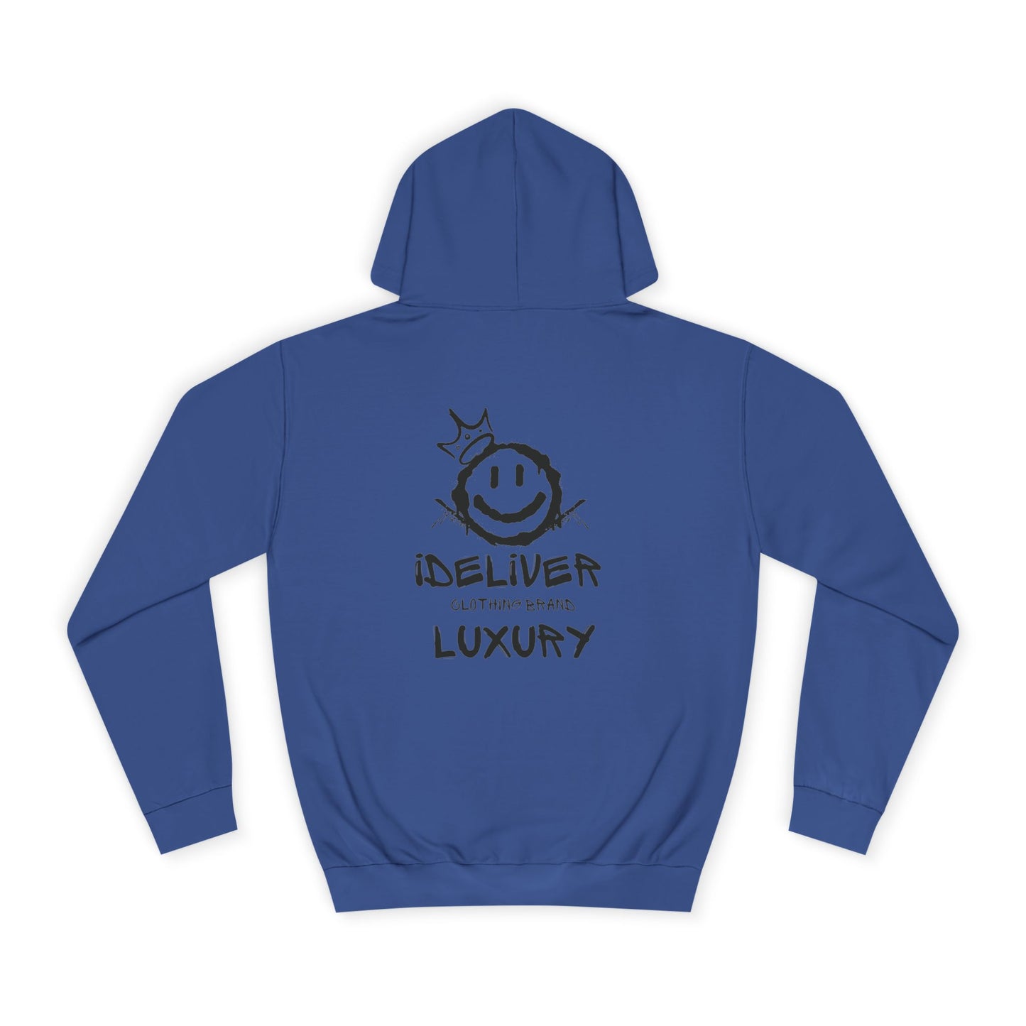 Unisex iDeliver Streetwear, College Hoodie - iDeliver, Cozy College Apparel, Student Gift Idea, Casual Streetwear, Perfect for Study Sessions