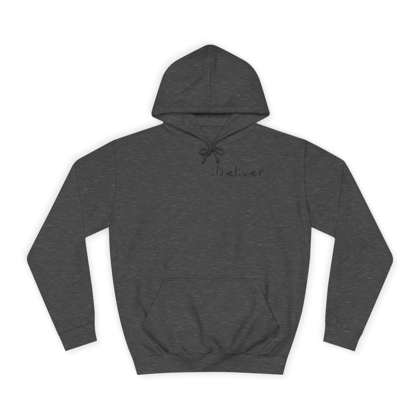 Unisex iDeliver Streetwear, College Hoodie - iDeliver, Cozy College Apparel, Student Gift Idea, Casual Streetwear, Perfect for Study Sessions