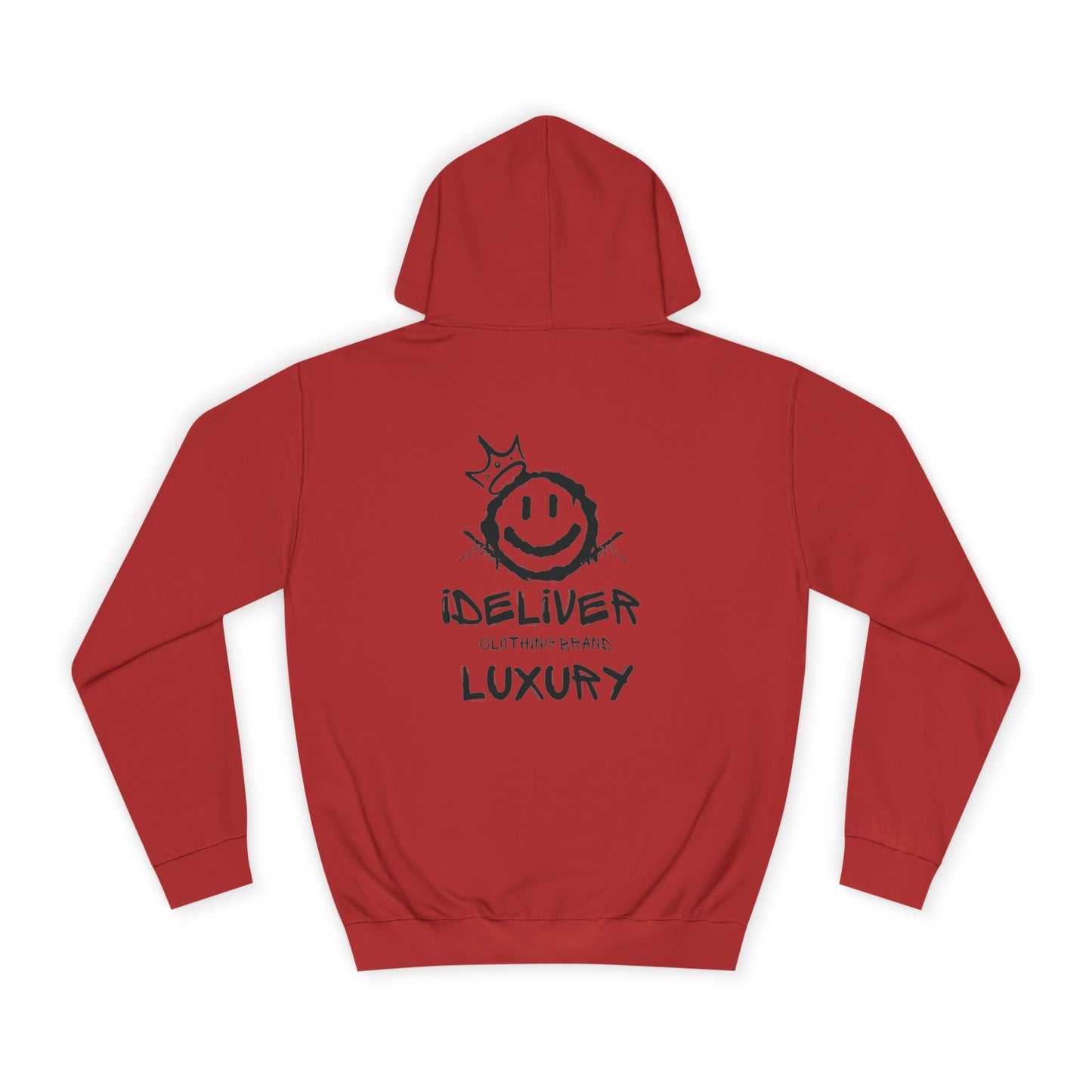 Unisex iDeliver Streetwear, College Hoodie - iDeliver, Cozy College Apparel, Student Gift Idea, Casual Streetwear, Perfect for Study Sessions