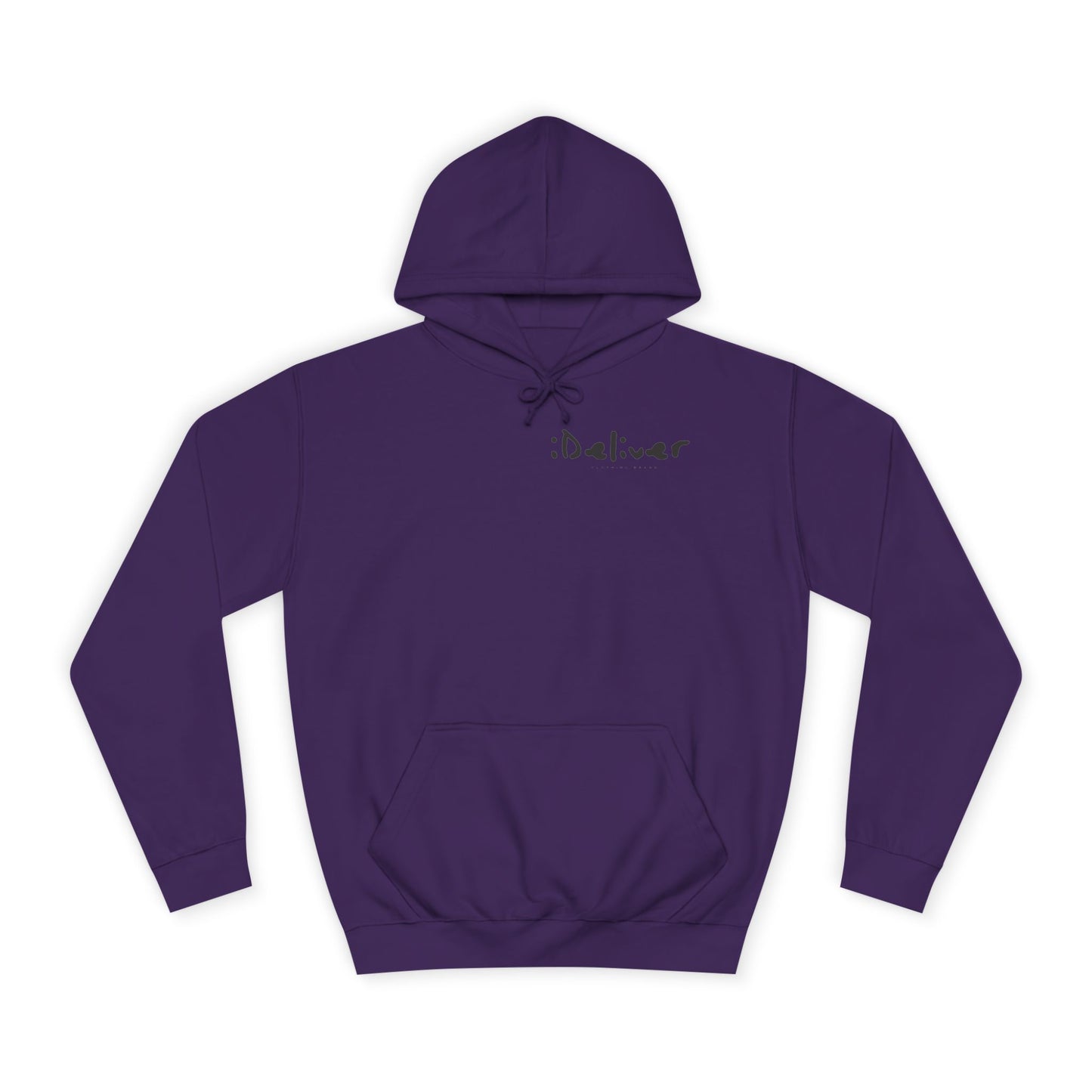 Unisex iDeliver Streetwear, College Hoodie - iDeliver, Cozy College Apparel, Student Gift Idea, Casual Streetwear, Perfect for Study Sessions
