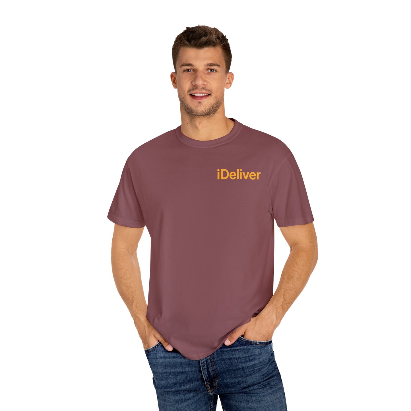 iDeliver Casual Statement T-Shirt - Fun Gift for Delivery Enthusiasts, Everyday Wear, Unique Fashion, Gift for Him/Her, Personal Expression