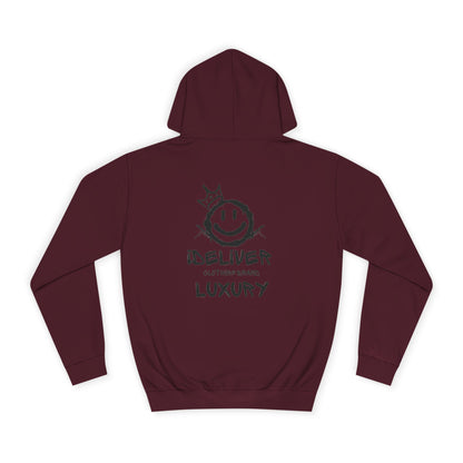 Unisex iDeliver Streetwear, College Hoodie - iDeliver, Cozy College Apparel, Student Gift Idea, Casual Streetwear, Perfect for Study Sessions