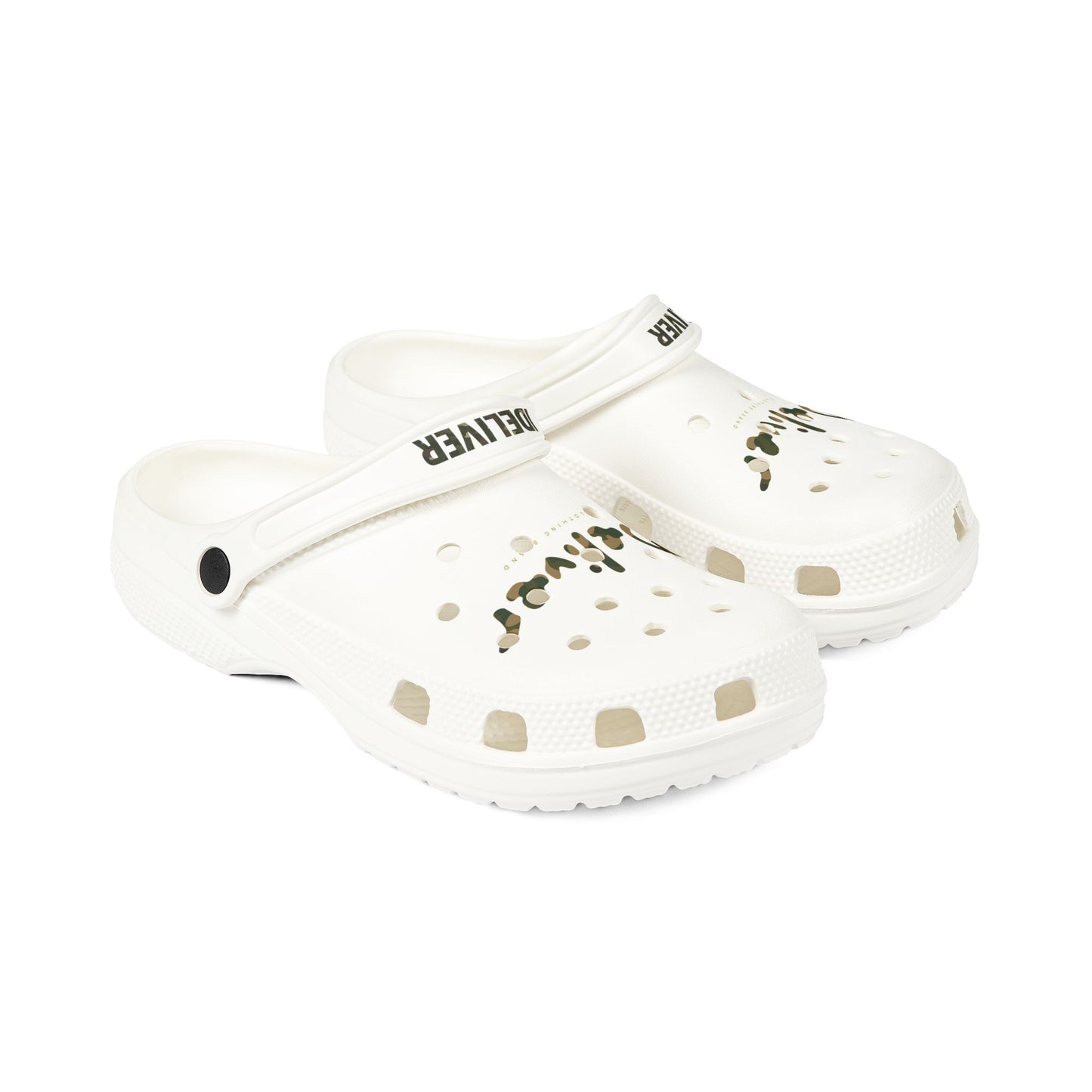 Camouflage iDeliver original Foam Rubber Shoes - Ideal for Casual Outings, Summer Wear, Gifts, or Home Use