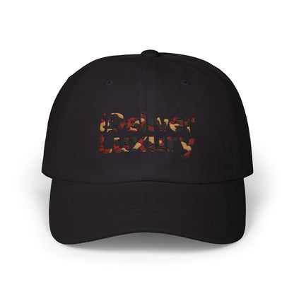 Original Hand Stitched iDeliver™ Camouflage Cap, Perfect Gift for Fathers Day, Casual Accessories, Unique Dad Hat, Everyday Wear Cap, Trendy Headwear