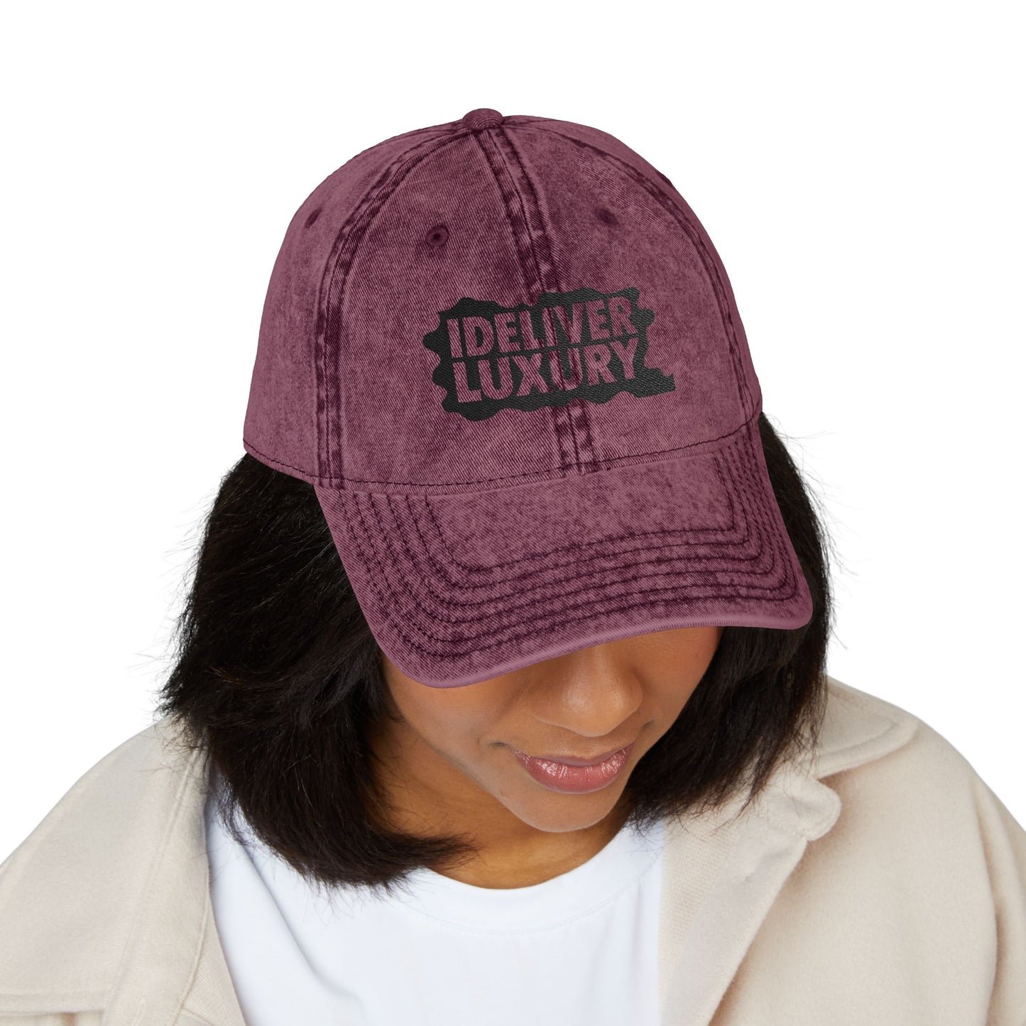 iDeliver's Original Vintage Cap (Embroidery)