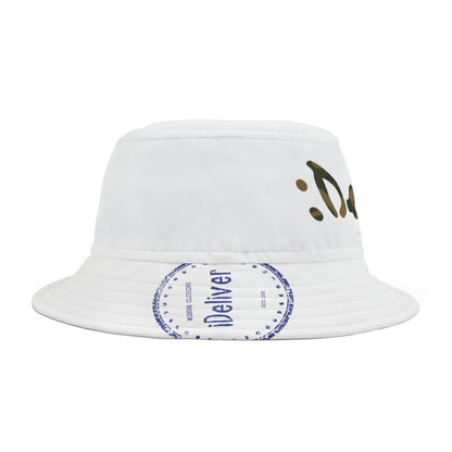iDeliver Stylish Bucket Hat - Trendy AOP Design, Perfect for Summer, Beach, Festivals, Unique Sun Protection, Streetwear Accessory