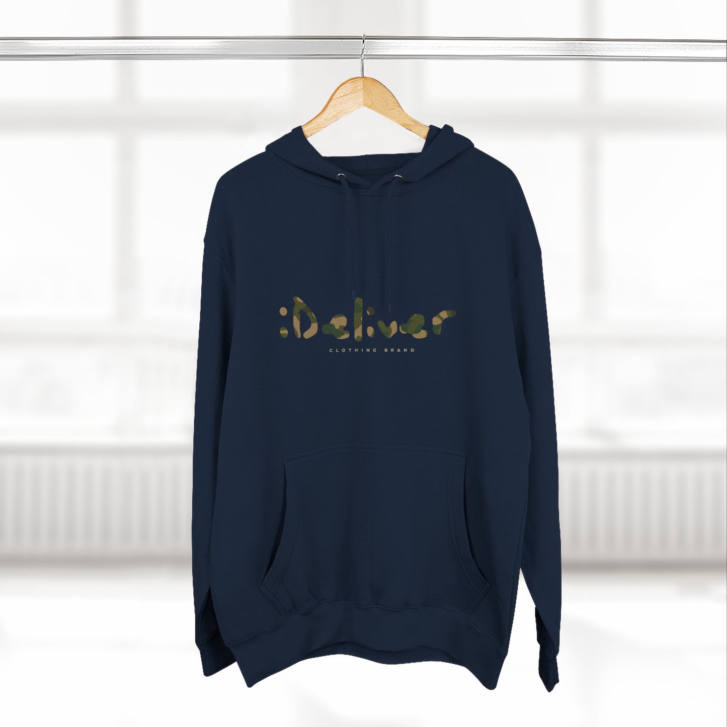 Stylish iDeliver ™ Fleece Hoodie | Casual Wear, Gift for Him/Her, Cozy Layering, Statement Piece, Perfect for Any Occasion