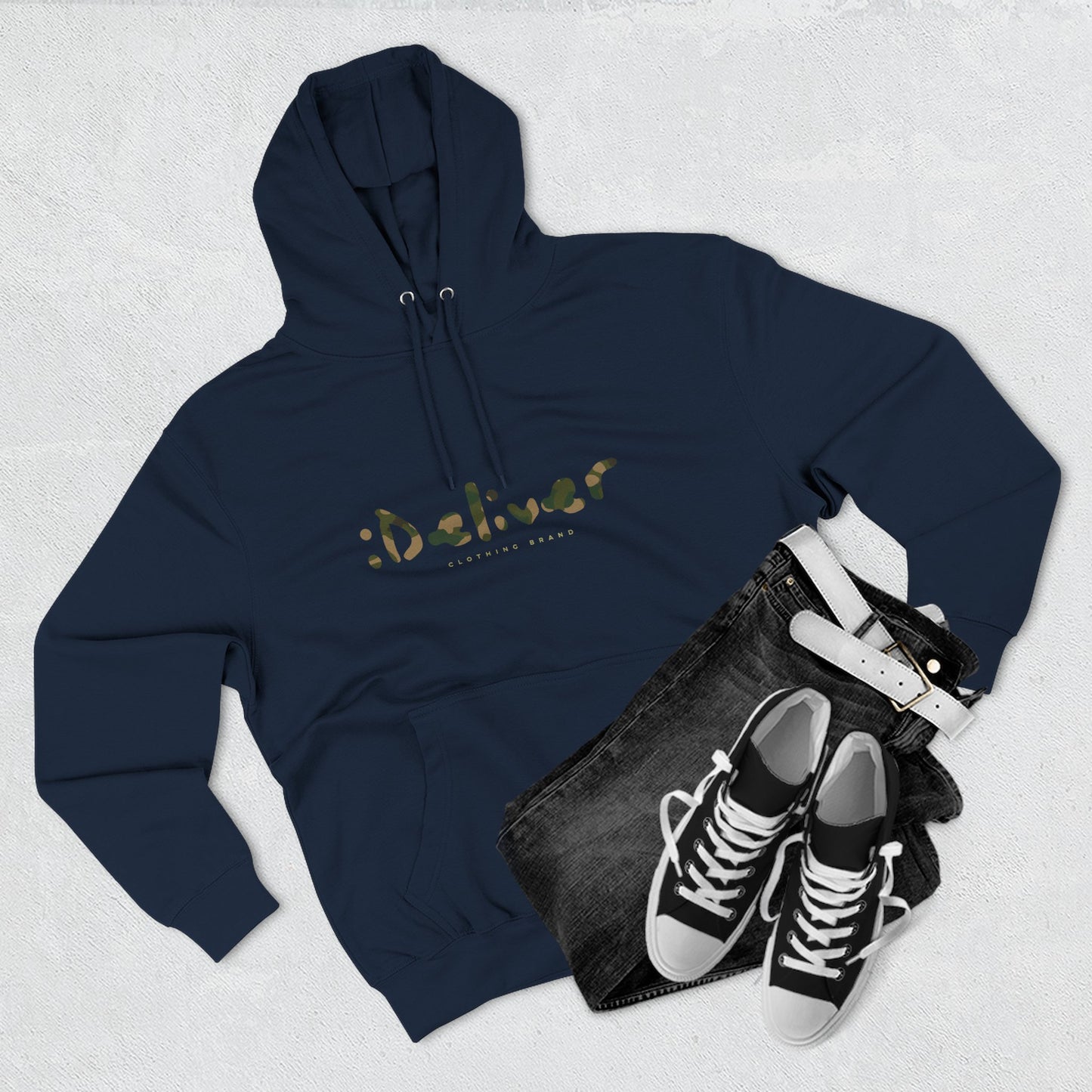 Stylish iDeliver ™ Fleece Hoodie | Casual Wear, Gift for Him/Her, Cozy Layering, Statement Piece, Perfect for Any Occasion