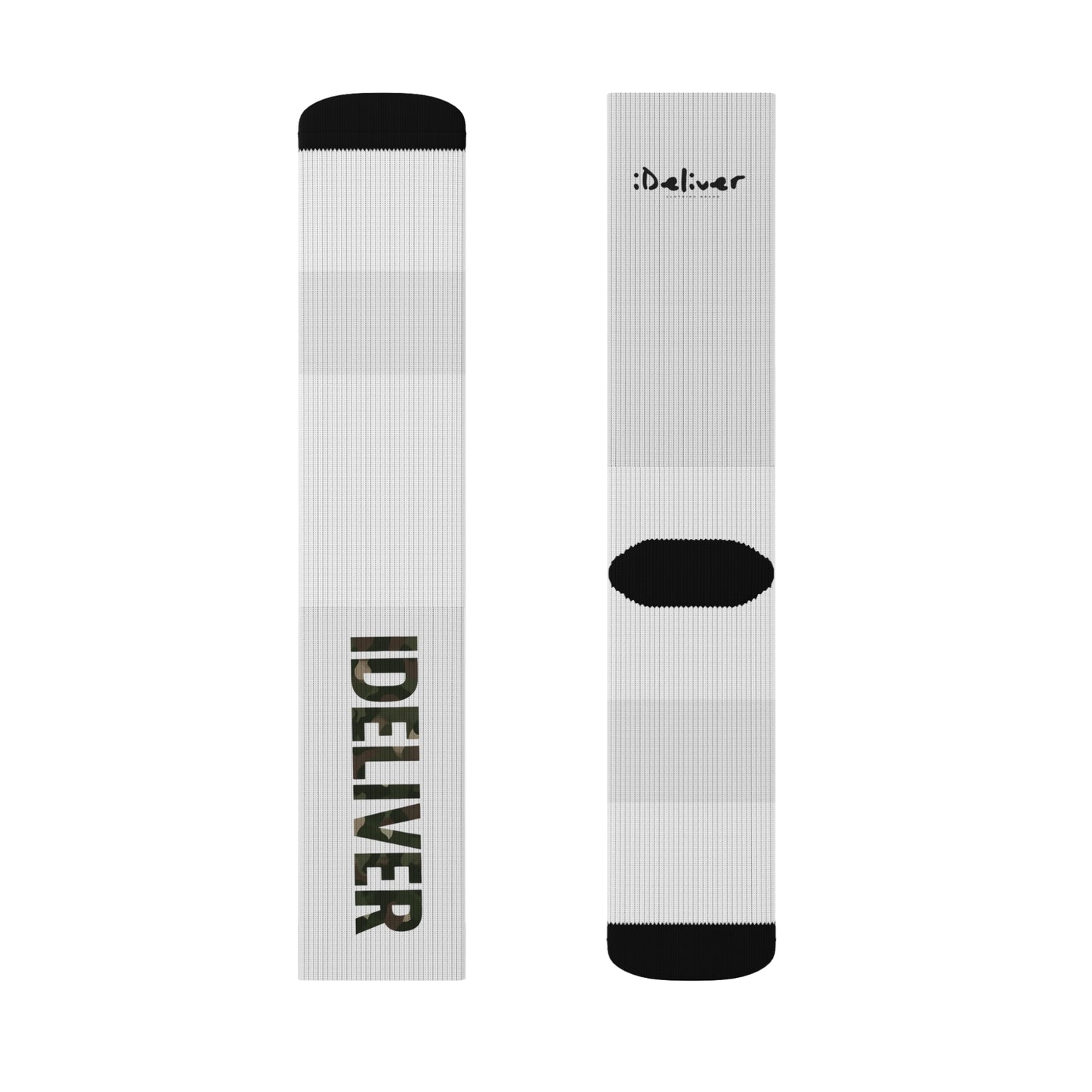 The iDeliver's Original Sublimation Socks, Unique Gift for Sports Lovers, Trendy Apparel for Everyday Wear, Fun Accessories, Gift for Holidays