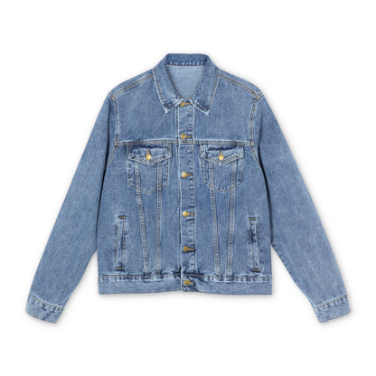 The iDeliver Stylish Men's Denim Jacket with Unique Design, Casual Wear, Street Style Jacket, That Screams Luxury Gift for Him, Cool Denim Outerwear