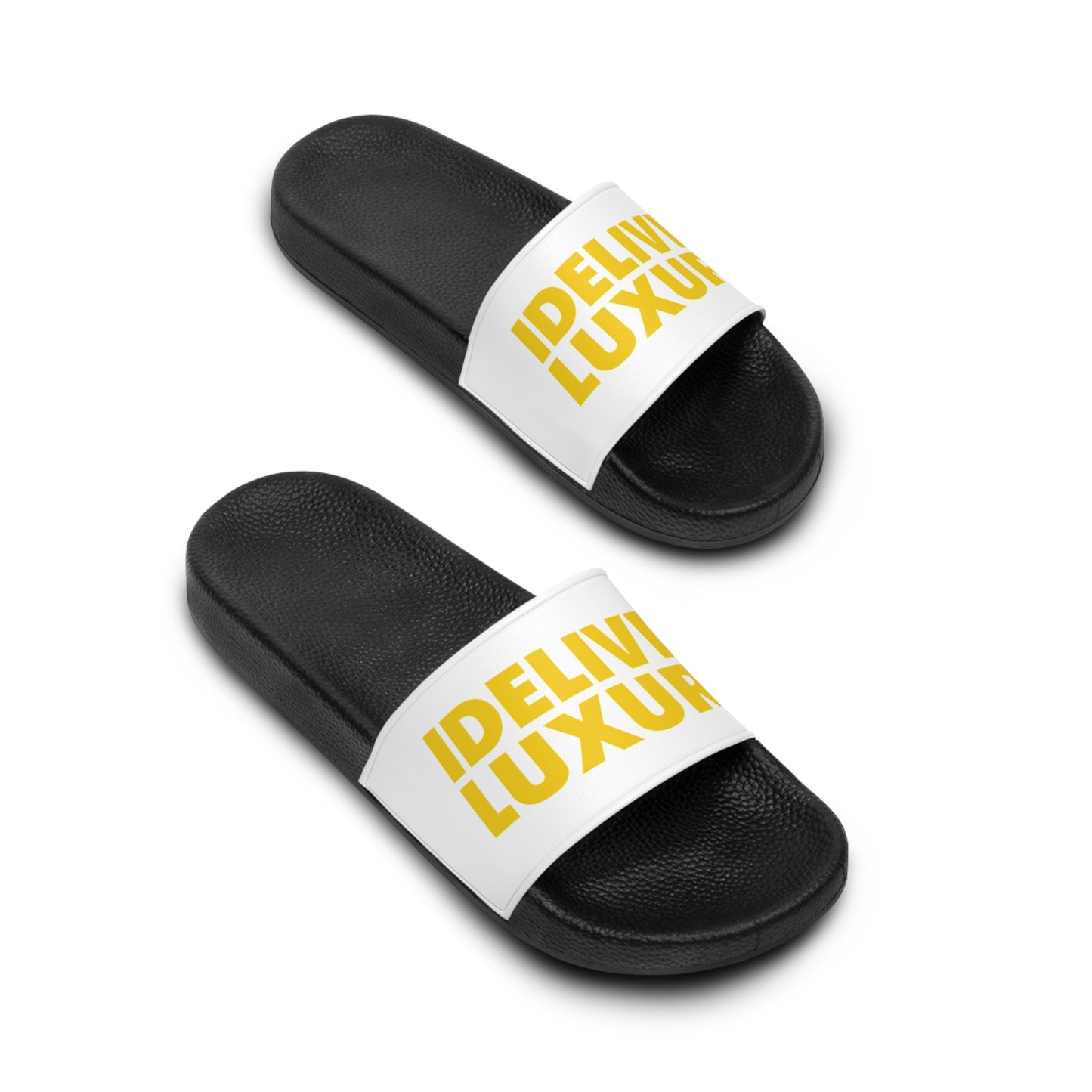 iDeliver™ Custom Slide Sandals - Perfect for Relaxation, Beach Days, Gifting, Summer Outings, Casual Wear, Travel, Poolside Fun