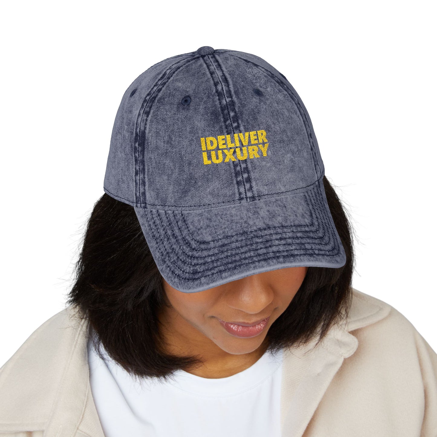 iDeliver's Original Vintage Cap (Embroidery)