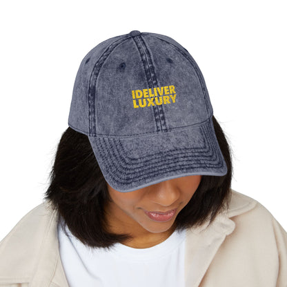 iDeliver's Original Vintage Cap (Embroidery)