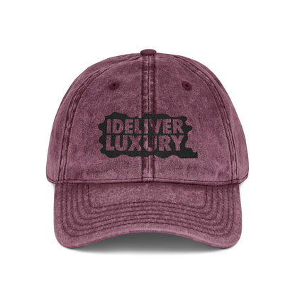 iDeliver's Original Vintage Cap (Embroidery)