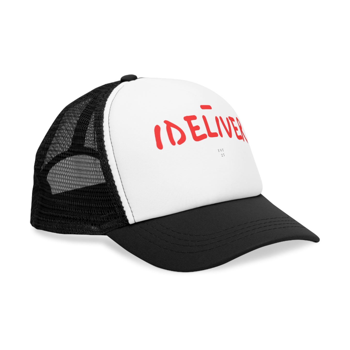 Original iDeliver Trendy Mesh Cap, Casual Cap, Outdoor Hat, Gift for Him/Her, Adjustable Snapback