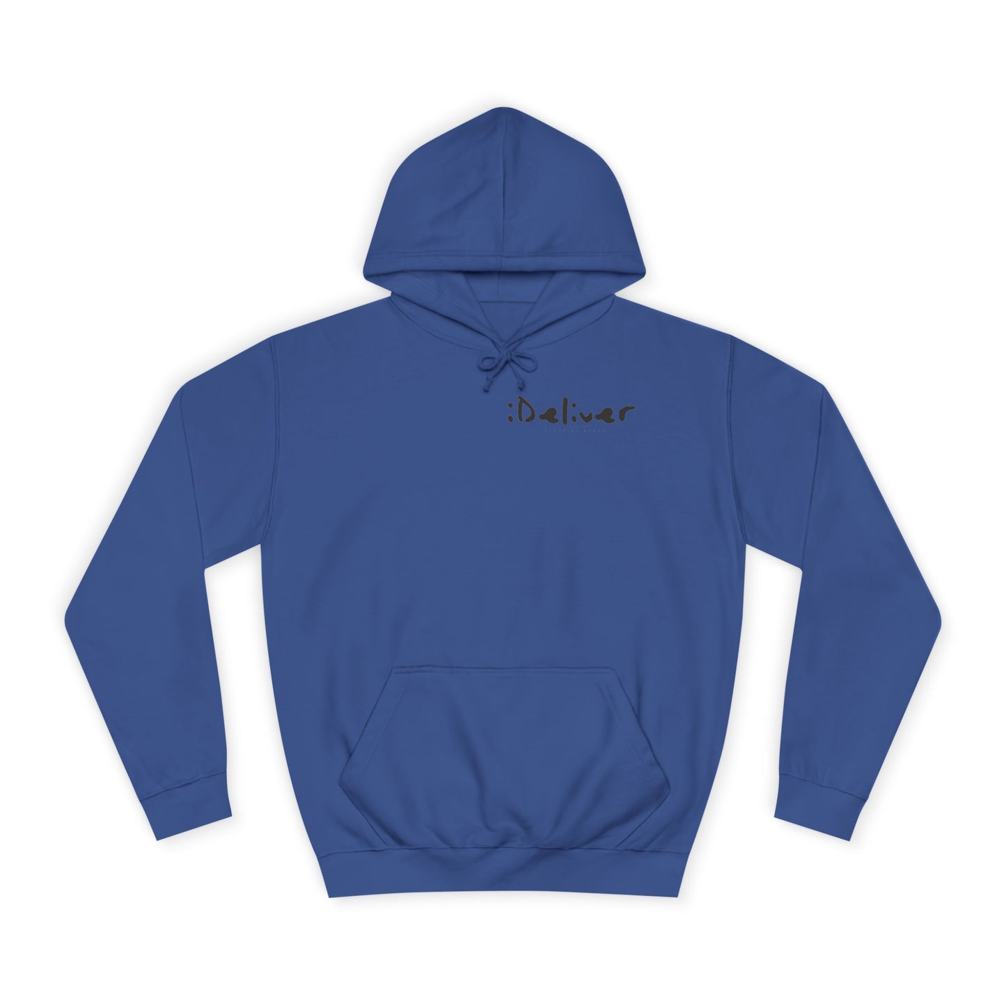 Unisex iDeliver Streetwear, College Hoodie - iDeliver, Cozy College Apparel, Student Gift Idea, Casual Streetwear, Perfect for Study Sessions
