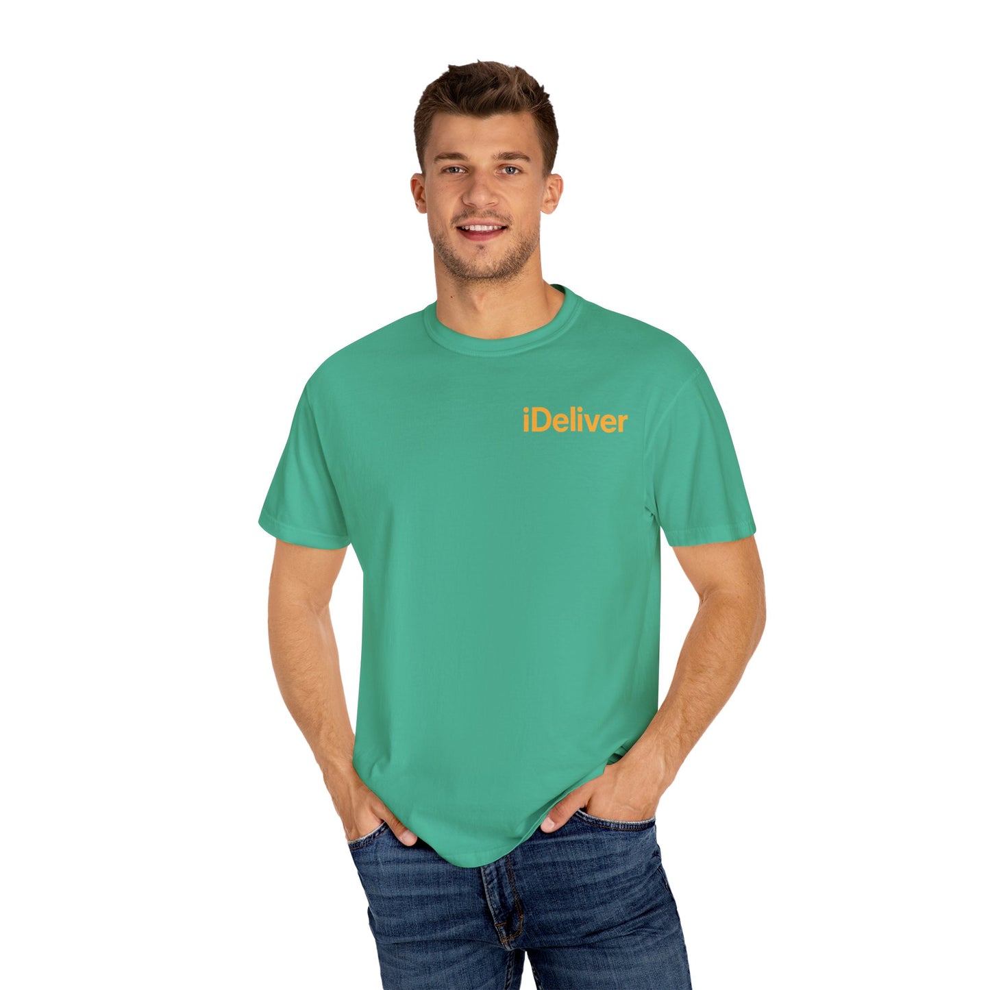 iDeliver Casual Statement T-Shirt - Fun Gift for Delivery Enthusiasts, Everyday Wear, Unique Fashion, Gift for Him/Her, Personal Expression