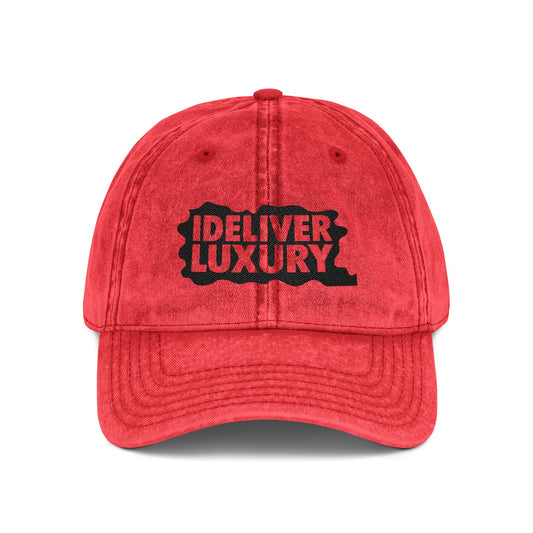 iDeliver's Original Vintage Cap (Embroidery)