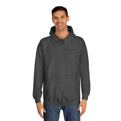 Unisex iDeliver Streetwear, College Hoodie - iDeliver, Cozy College Apparel, Student Gift Idea, Casual Streetwear, Perfect for Study Sessions