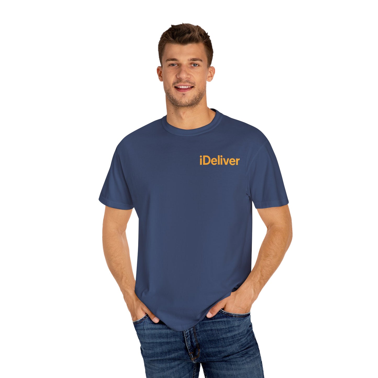 iDeliver Casual Statement T-Shirt - Fun Gift for Delivery Enthusiasts, Everyday Wear, Unique Fashion, Gift for Him/Her, Personal Expression